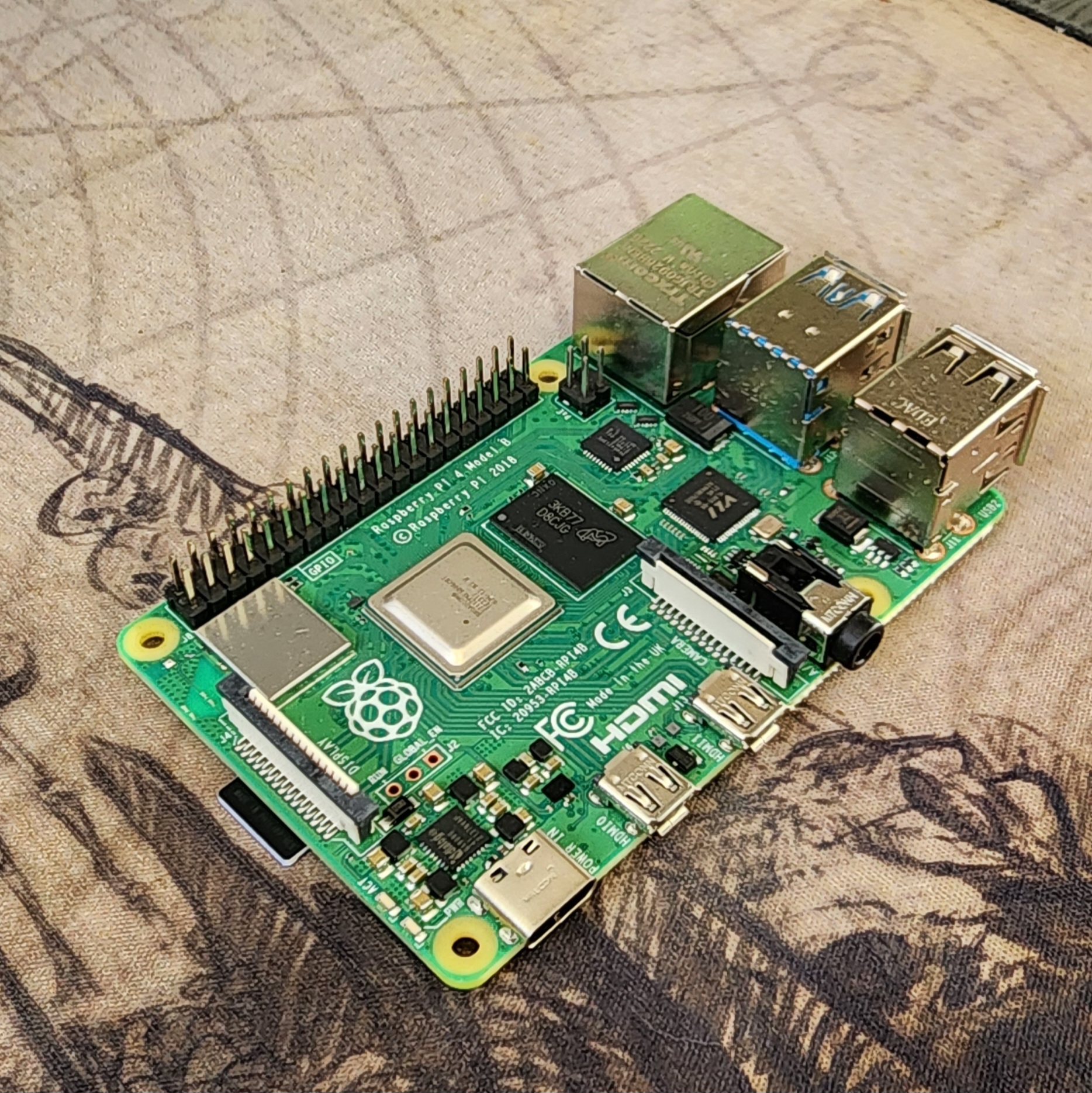 Bare Raspberry Pi 4
